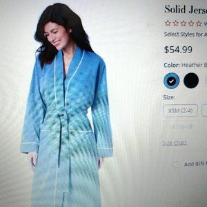 Pajama gram Robe - Lavender - size XL